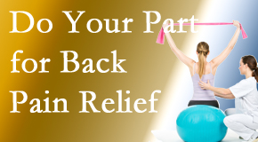 Cox Chiropractic Medicine Inc calls on back pain sufferers to participate in their own back pain relief recovery. 