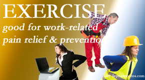 Cox Chiropractic Medicine Inc offers gentle treatment to relieve work-related pain and advice for preventing it. 