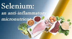 Cox Chiropractic Medicine Inc shares details about the micronutrient, selenium, and the detrimental effects of its deficiency like inflammation.