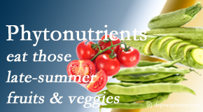 Cox Chiropractic Medicine Inc presents research on the benefits of phytonutrient-filled fruits and vegetables. 