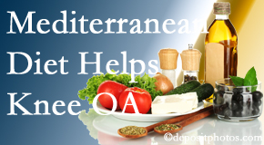 Cox Chiropractic Medicine Inc shares recent research about how good a Mediterranean Diet is for knee osteoarthritis as well as quality of life improvement.