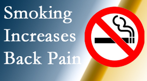 Cox Chiropractic Medicine Inc explains that smoking heightens the pain experience especially spine pain and headache.