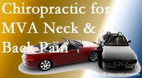 Cox Chiropractic Medicine Inc offers gentle relieving Cox Technic to help heal neck pain after an MVA car accident.