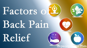 A few Fort Wayne back pain relief factors Cox Chiropractic Medicine Inc evaluates are exercise, balance, and movement.