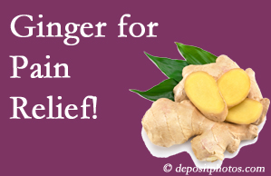 Fort Wayne chronic pain and osteoarthritis pain patients will want to check out ginger for its many varied benefits not least of which is pain reduction. 