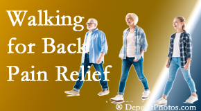 Cox Chiropractic Medicine Inc often recommends walking for Fort Wayne back pain sufferers.