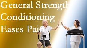 Cox Chiropractic Medicine Inc helps patients find the right exercise for them to strengthen their spine and body to best ease back pain.