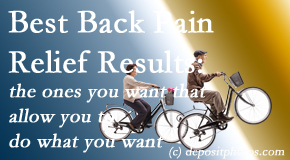 Cox Chiropractic Medicine Inc works hard to deliver the back pain relief and neck pain relief that spine pain sufferers want.
