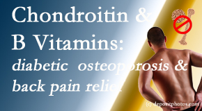 Cox Chiropractic Medicine Inc shares nutritional advice for back pain relief that includes chondroitin sulfate and B vitamins. 