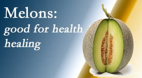 Cox Chiropractic Medicine Inc shares how nutritiously good melons can be for our chiropractic patients’ healing and health.