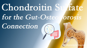 Cox Chiropractic Medicine Inc shares new research linking microbiota in the gut to chondroitin sulfate and bone health and osteoporosis. 