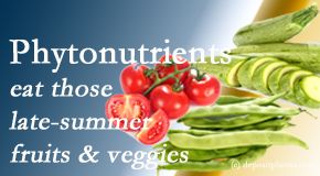 Cox Chiropractic Medicine Inc presents research on the benefits of phytonutrient-filled fruits and vegetables. 