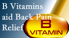 Cox Chiropractic Medicine Inc may include B vitamins in the Fort Wayne chiropractic treatment plan of back pain sufferers.