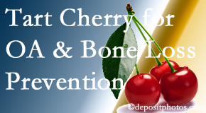 Cox Chiropractic Medicine Inc shares that tart cherries may enhance bone health and prevent osteoarthritis.