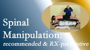 Cox Chiropractic Medicine Inc provides recommended spinal manipulation which may help reduce the need for benzodiazepines.
