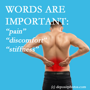 Your Fort Wayne chiropractor listens to every word you use to describe the back pain experience to develop the proper, relieving treatment plan.