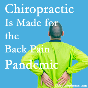 Fort Wayne chiropractic care at Cox Chiropractic Medicine Inc is prepared for the pandemic of low back pain. 