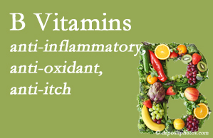 Cox Chiropractic Medicine Inc shares new research on the benefit of adequate B vitamin levels.