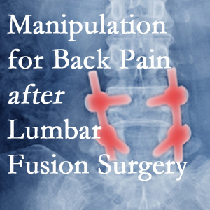 Fort Wayne chiropractic spinal manipulation assists post-surgical continued back pain patients discover relief of their pain despite fusion. 