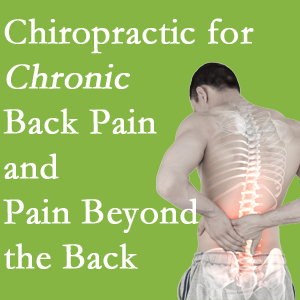 Fort Wayne chiropractic care helps control chronic back pain that causes pain beyond the back and into life that prevents sufferers from enjoying their lives.