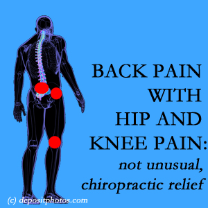 Fort Wayne back pain, hip and knee osteoarthritis often appear together, and Cox Chiropractic Medicine Inc can help. 