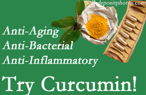 Pain-relieving curcumin may be a good addition to the Fort Wayne chiropractic treatment plan. 